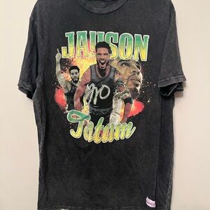 Jayson Tatum Charcoal NBA Concert Player T-Shirt Boston Celtics Men’s Large VGUC